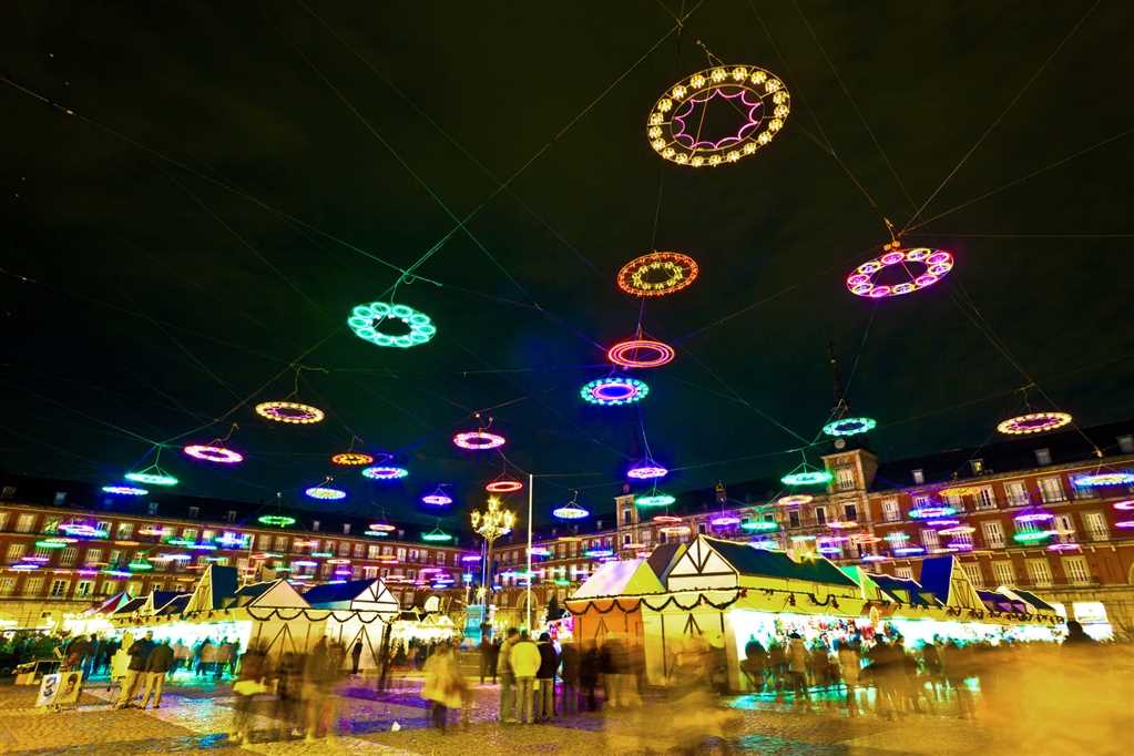 Spanish Christmas Market Madrid